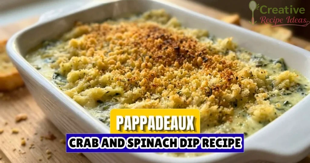 Pappadeaux Crab and Spinach Dip